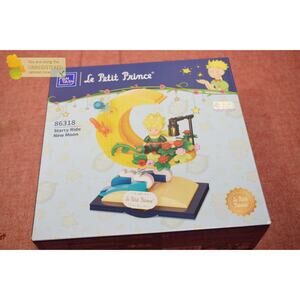 Pantasy Le Petit Prince Starry Ride New Moon Buildable 192 Brick Block Set 86318